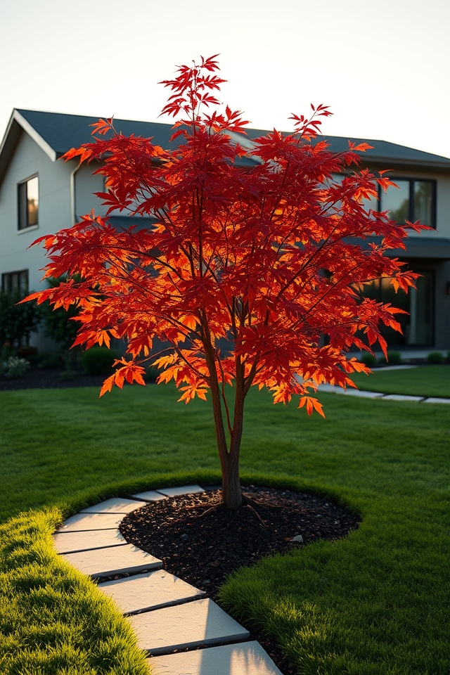 delicate artistic maple focal