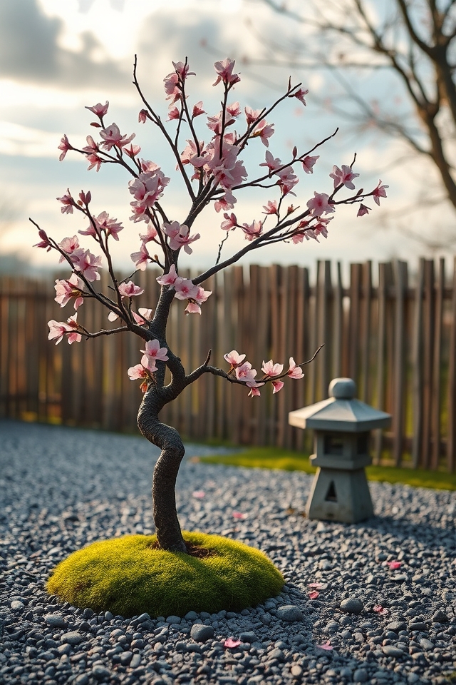 delicate petite cherry blossom