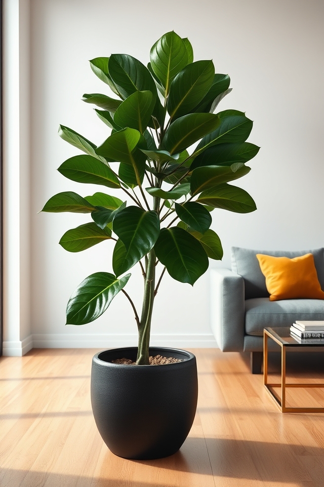 dramatic fiddle leaf fig
