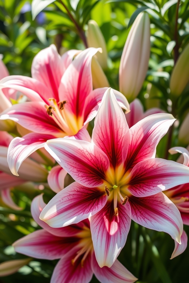 dramatic fragrant garden blooms