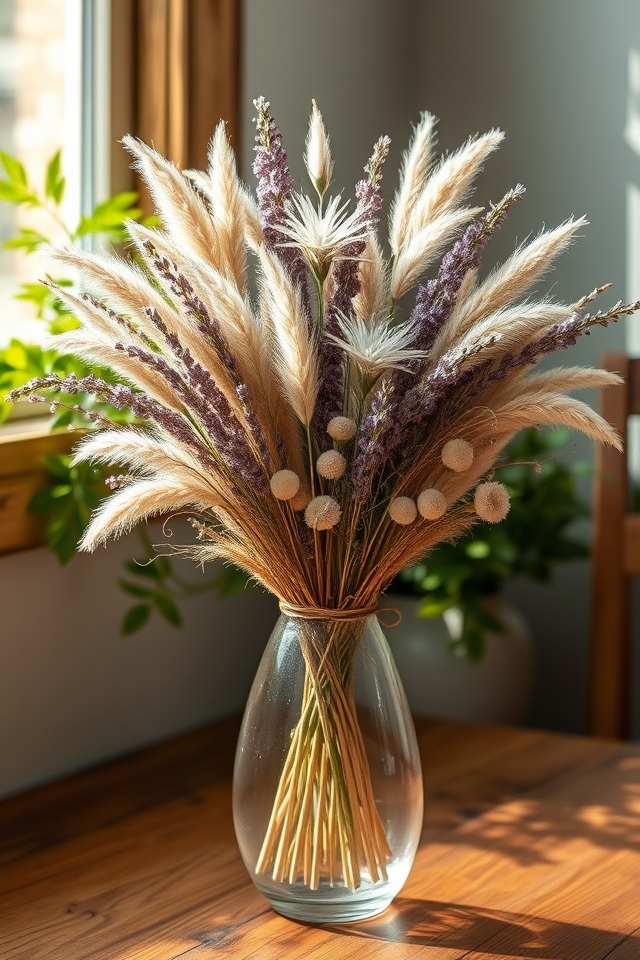 dried flowers timeless decor