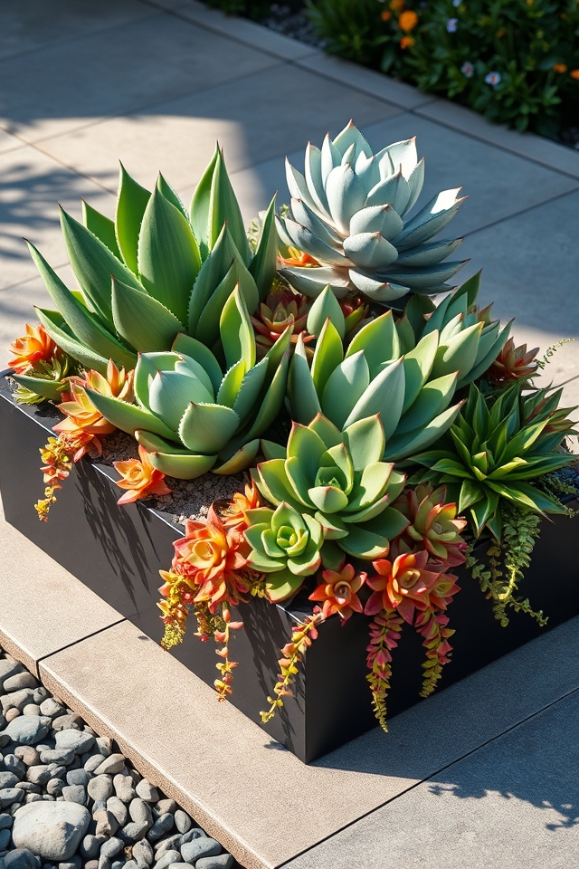 drought tolerant low maintenance succulents