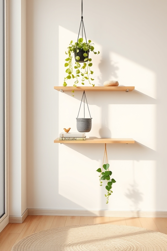 dynamic layered wall greenery