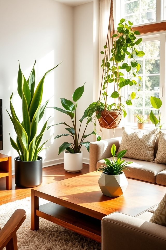 easy care indoor plant selection