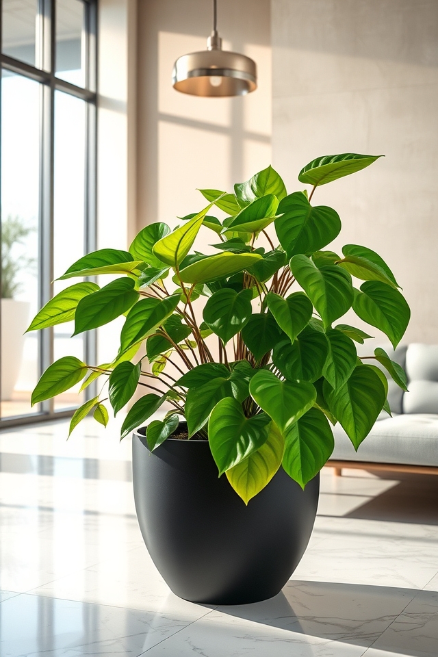 easy growth lush philodendrons