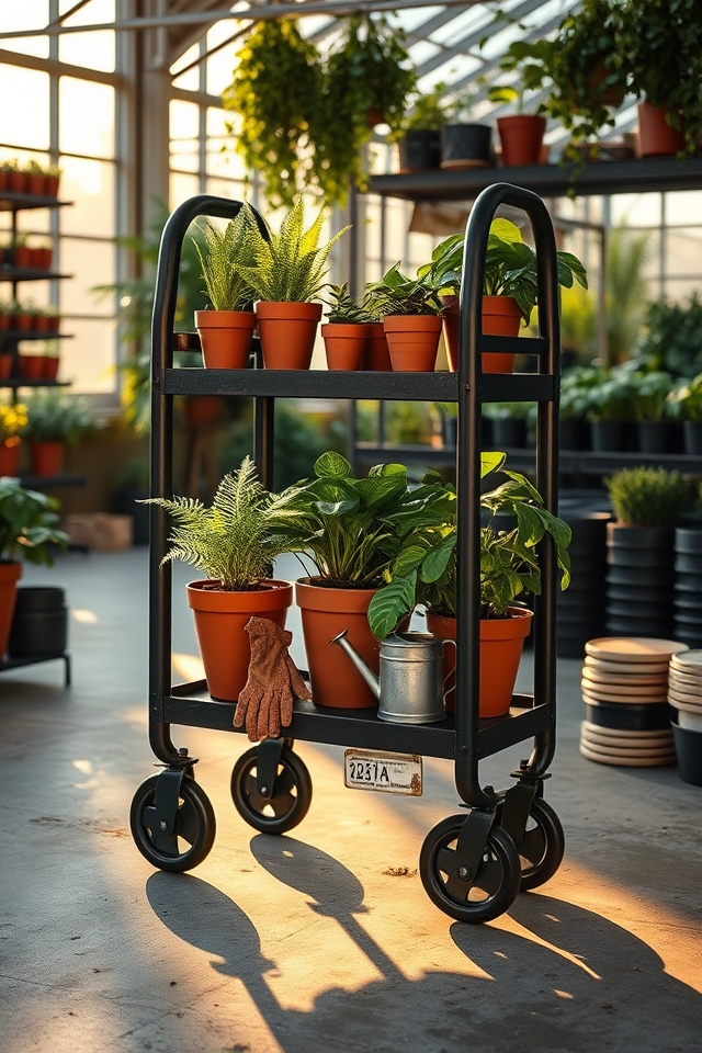 easy mobility plant carts
