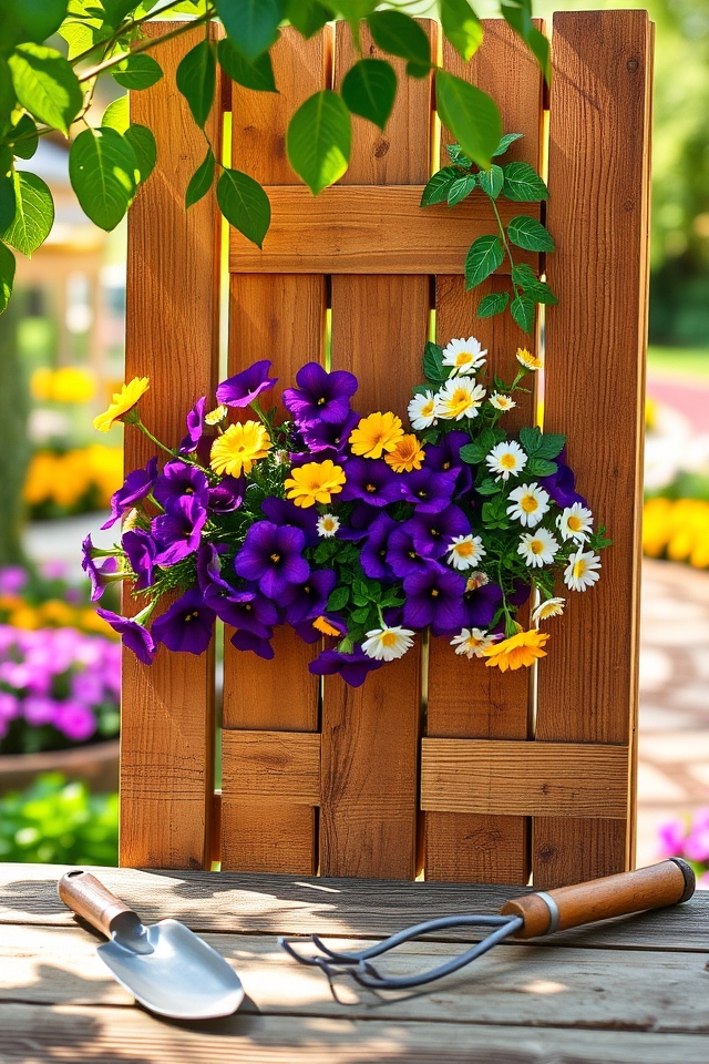 eco friendly pallet planter project