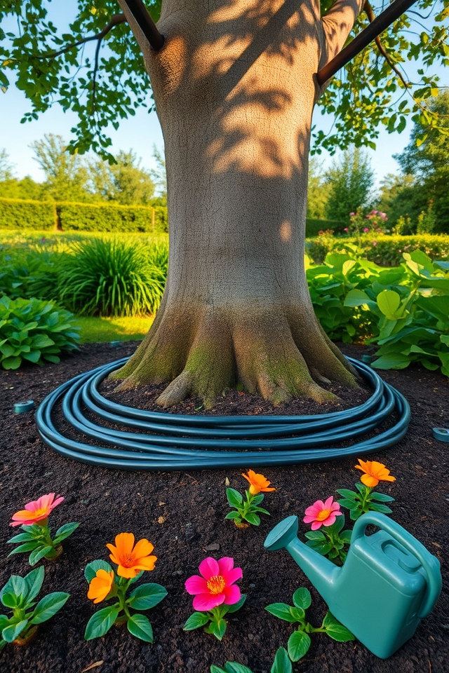 efficient tree watering system