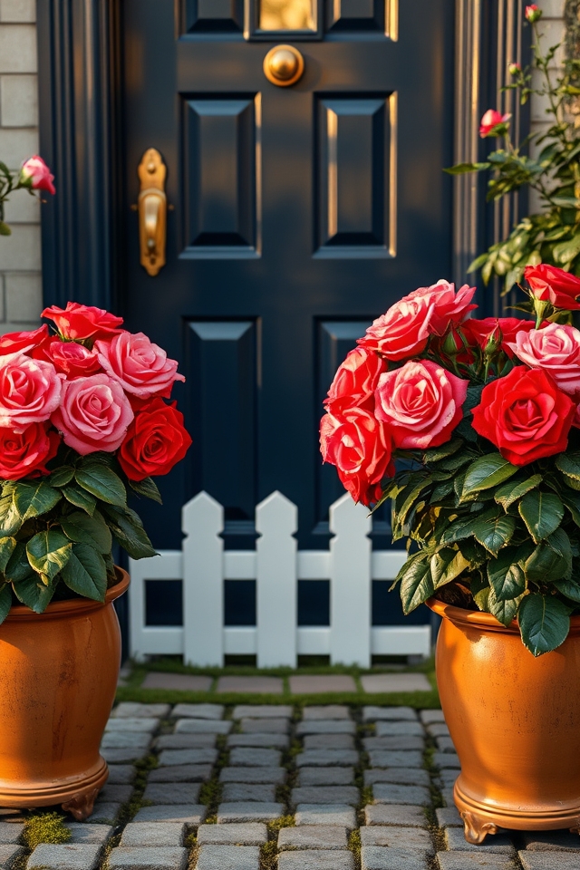 elegant fragrant rose entrance