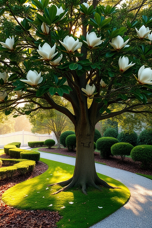 elegant fragrant southern magnolias