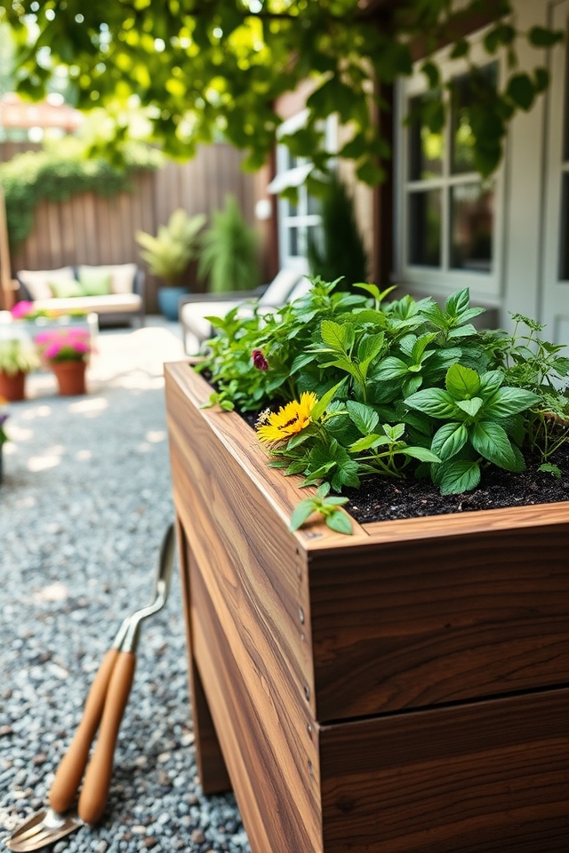 elevated gardening convenience and comfort