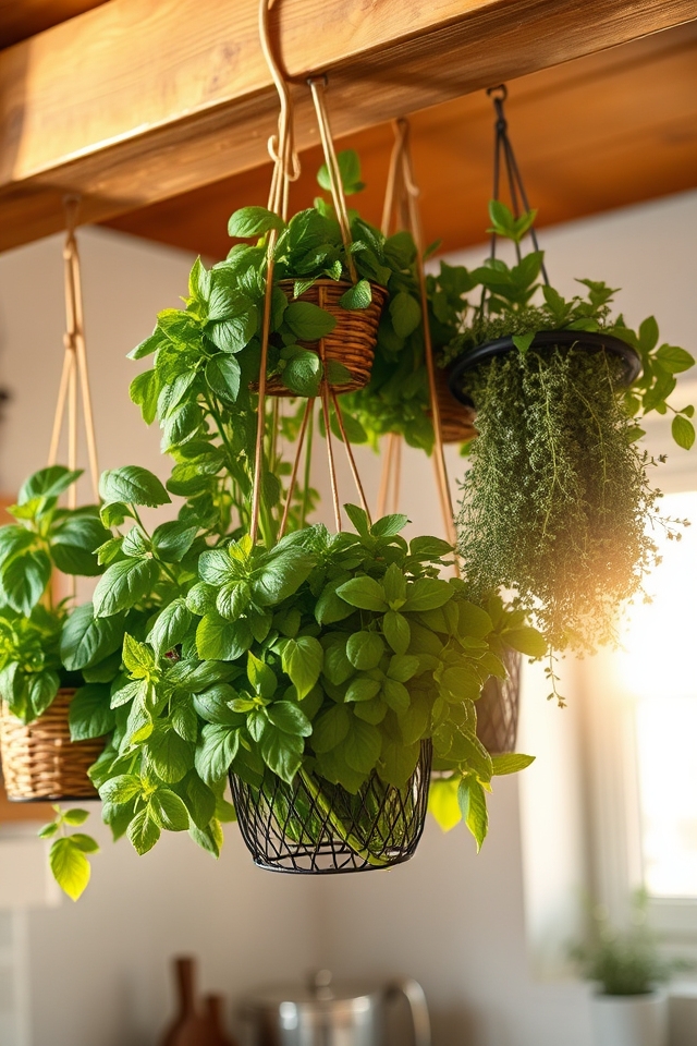elevated herb gardening solution