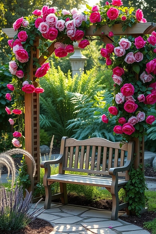 enchanting vertical garden feature