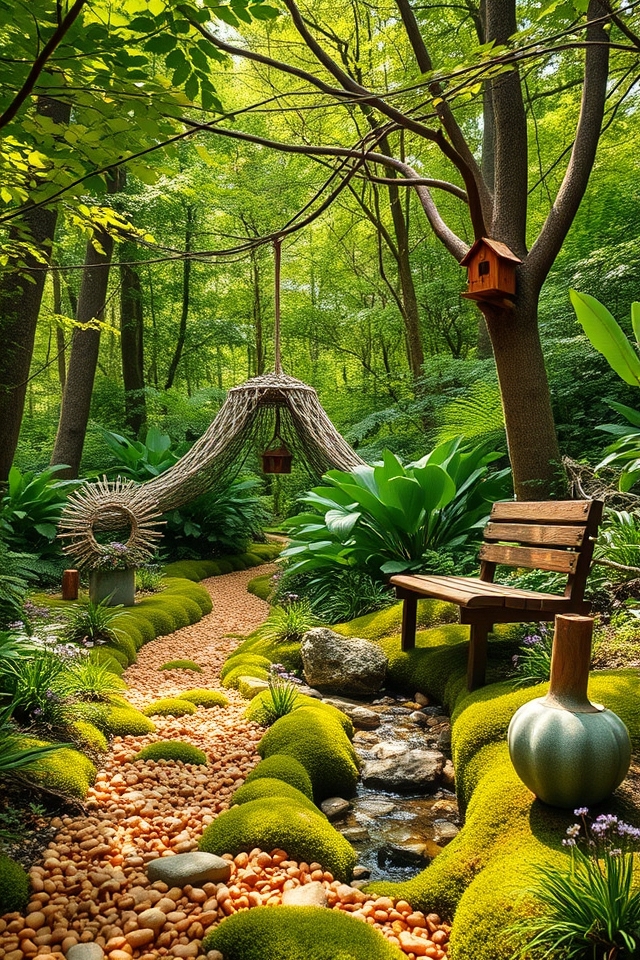 enchanting woodland retreat design