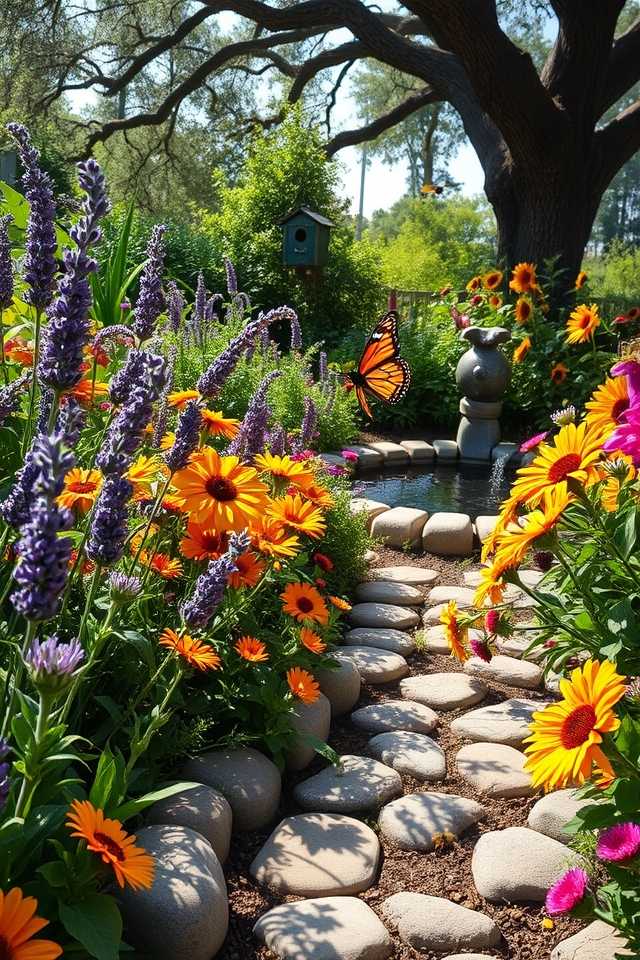 encourage diverse native pollinators