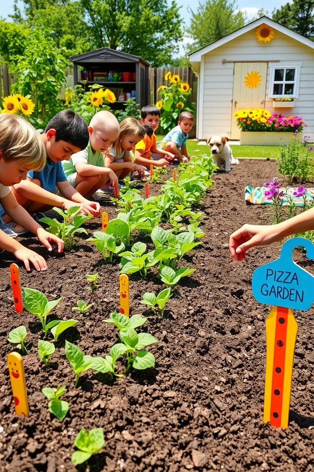 engaging young gardeners creatively
