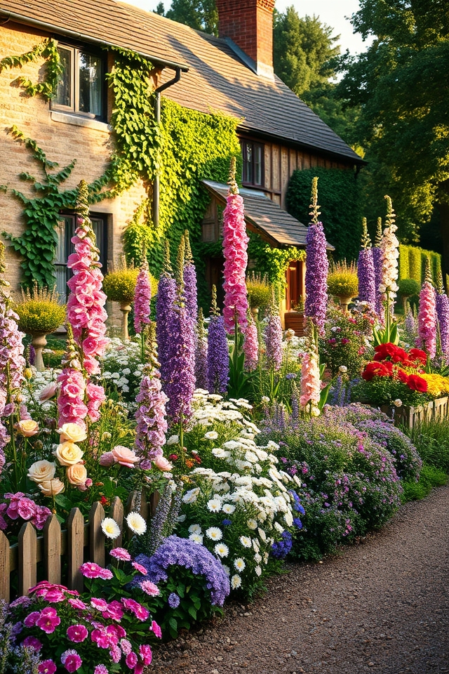 english country garden charm