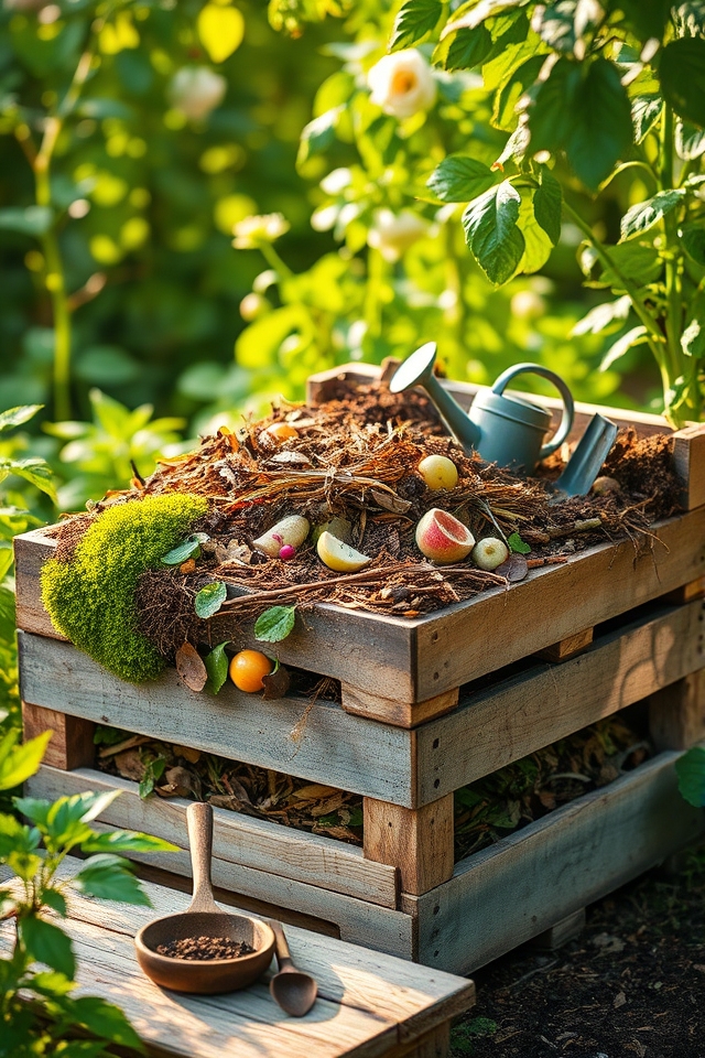 enrich soil with compost