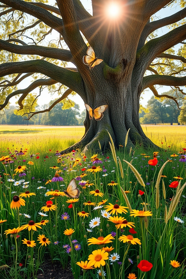 establish native wildflower meadow