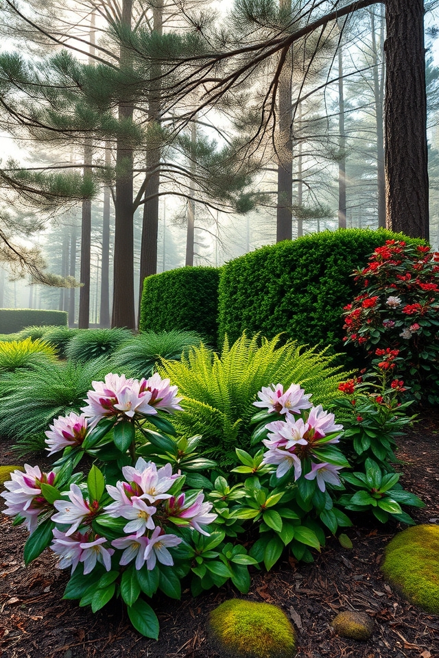 evergreen companions for pines