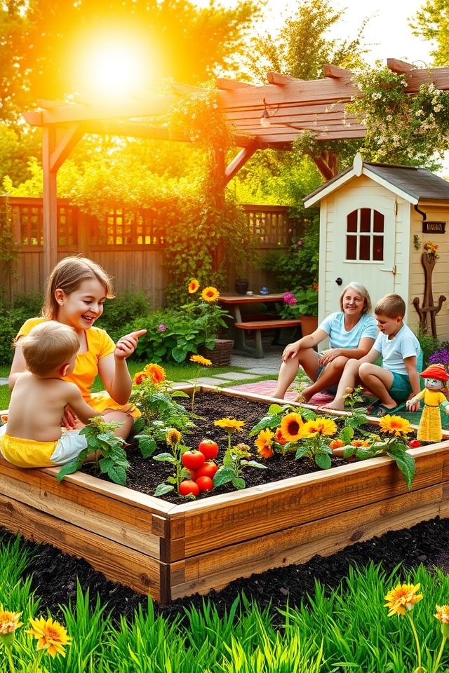 family bonding through gardening