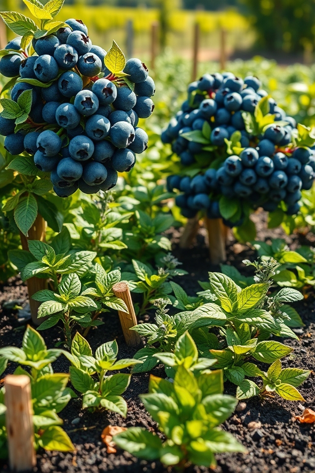 flavorful blueberry herb combo