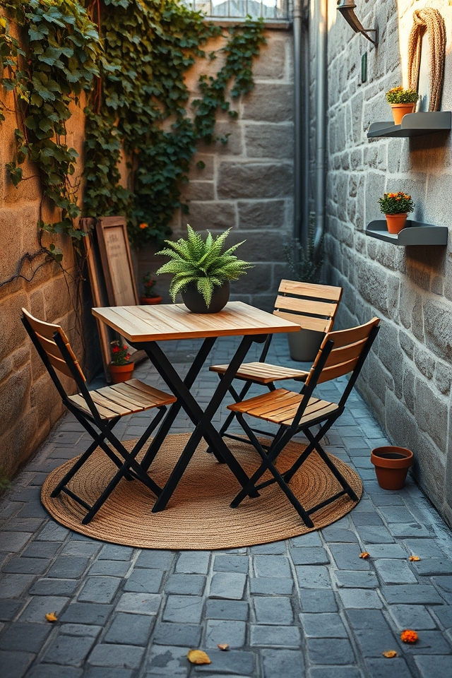 foldable decor saves space