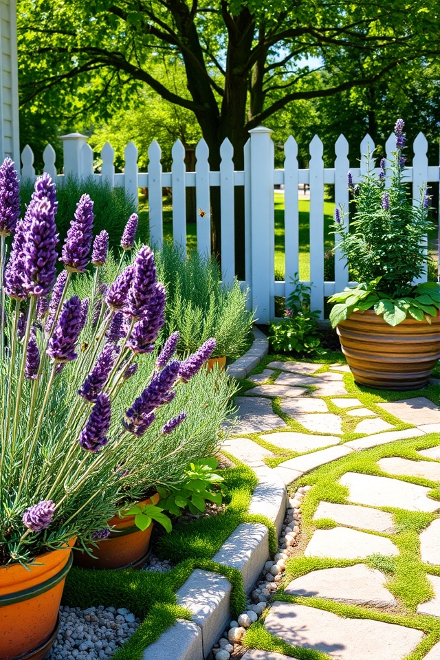 fragrant herbs enhance gardens
