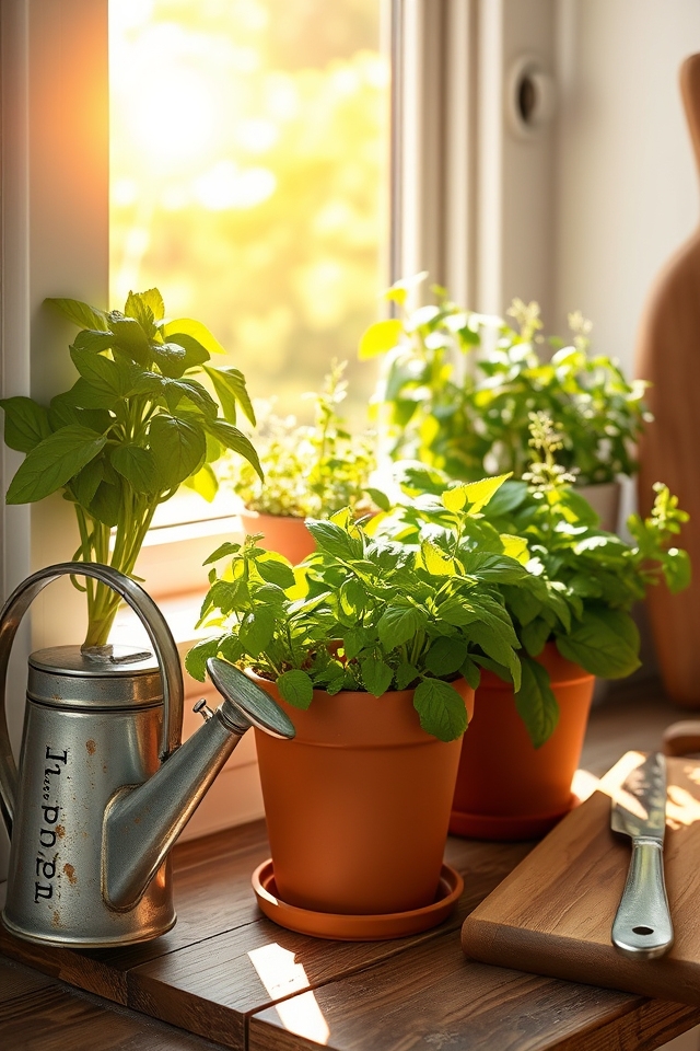 fresh herbs enhance cooking
