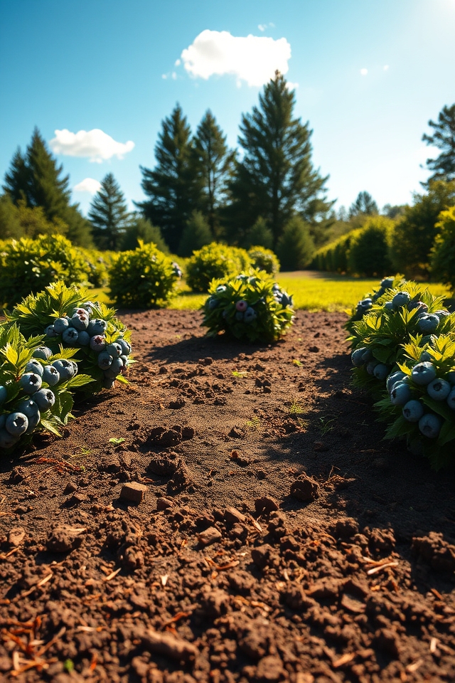 full sun acidic soil