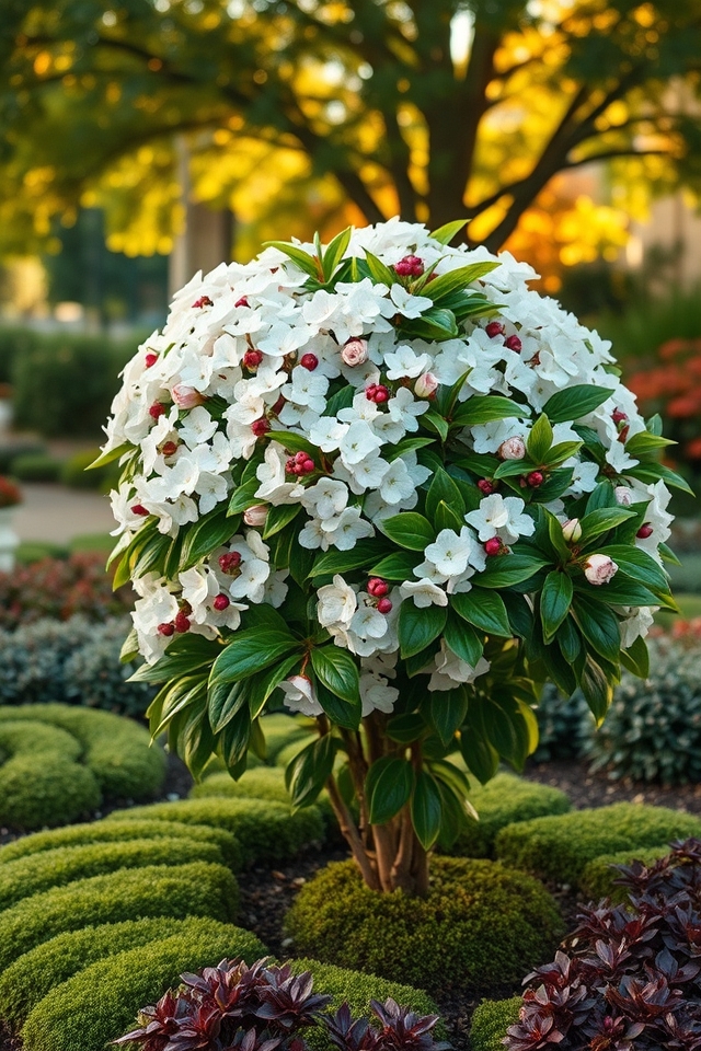 graceful viburnum year round appeal