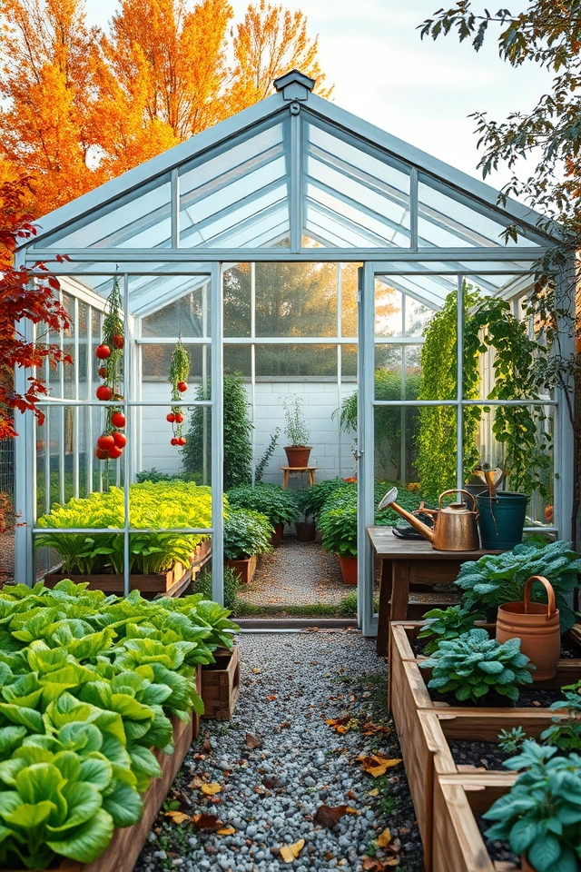 greenhouse for year round growth