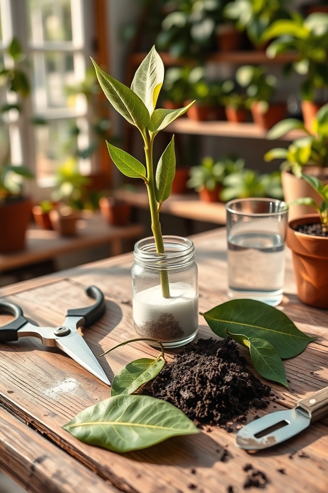 grow avocado from cuttings