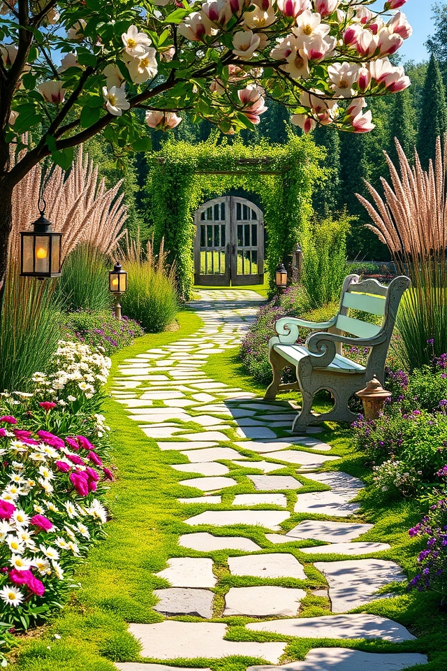 guided pathways enhance gardens