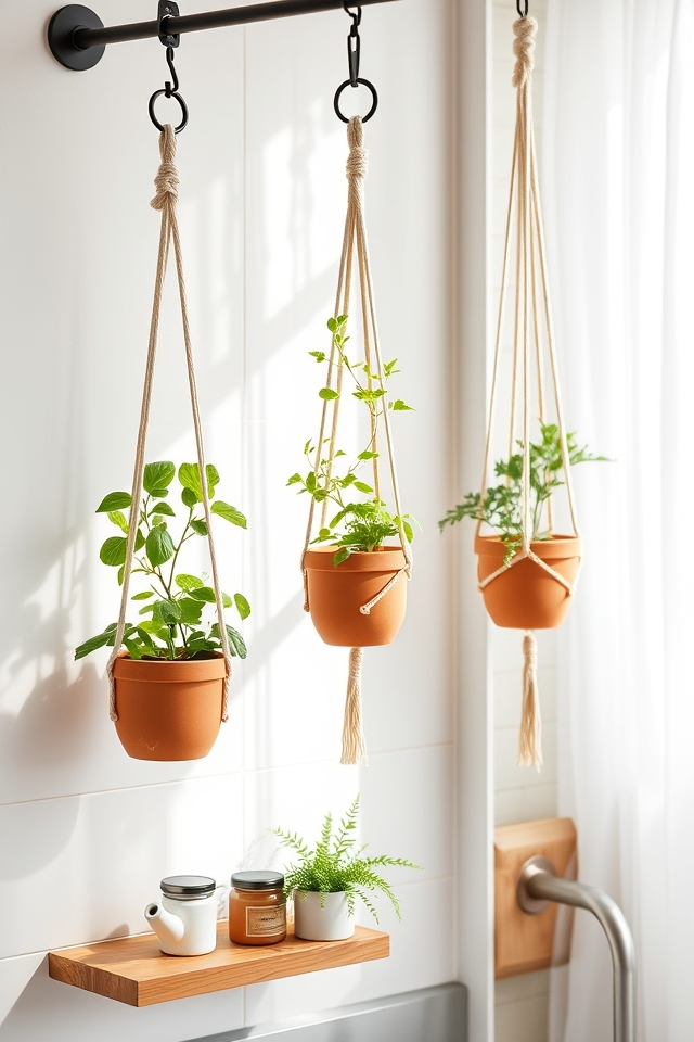 hanging herb garden solution
