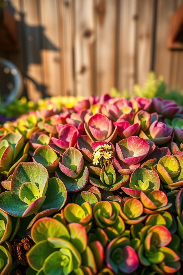 hardy vibrant low maintenance succulent