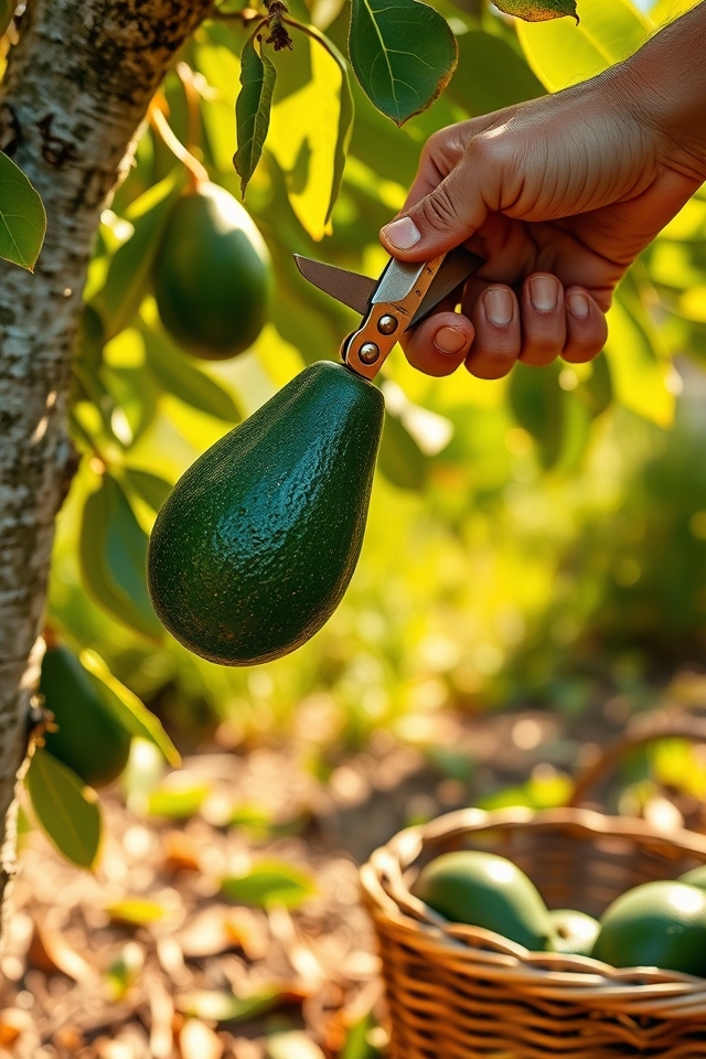 harvest when slightly soft