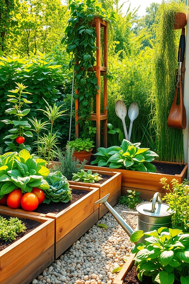 homegrown ingredients for cooking