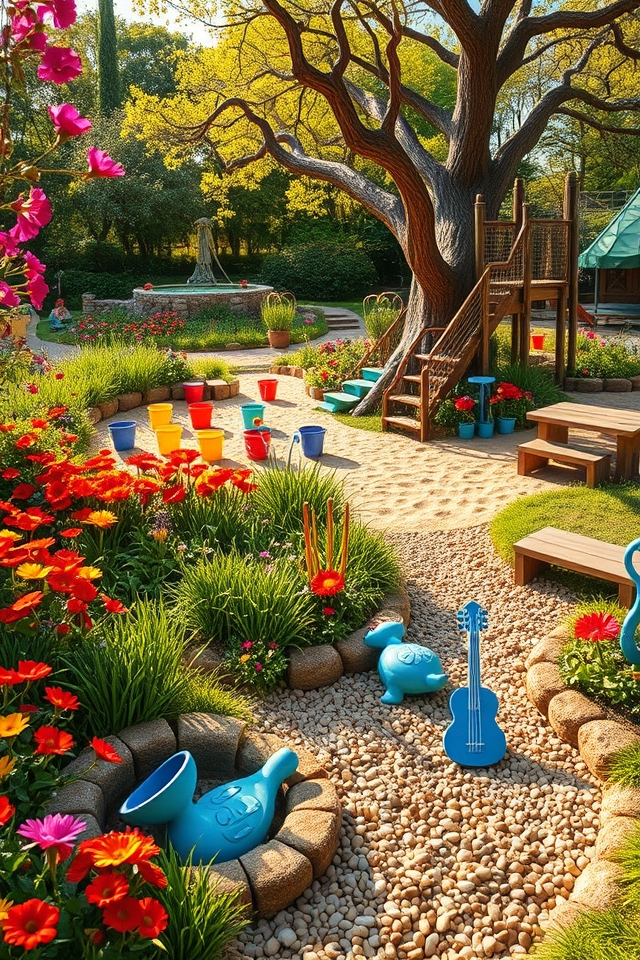 imaginative outdoor play space