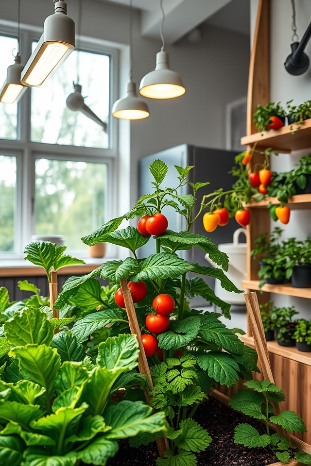 indoor vegetable growth lights