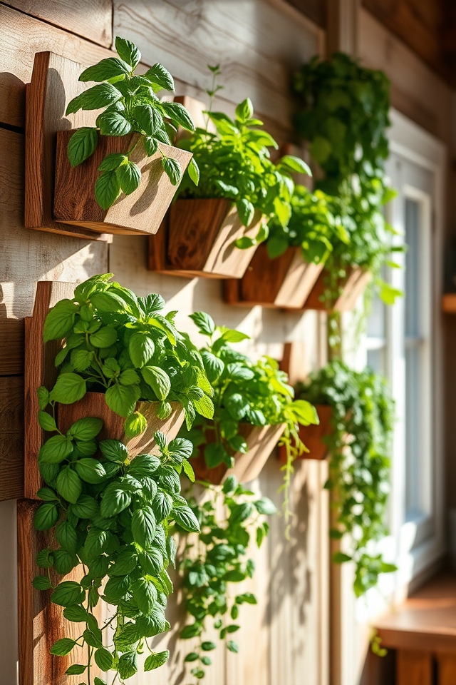 innovative vertical herb gardening