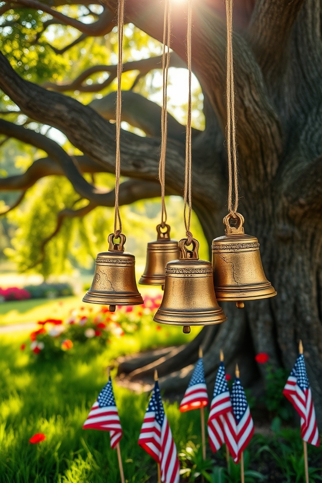 liberty bell garden ornaments