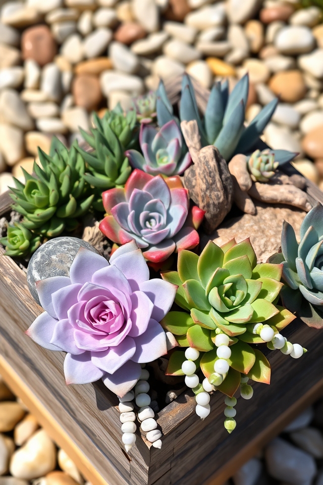 low maintenance succulent arrangements