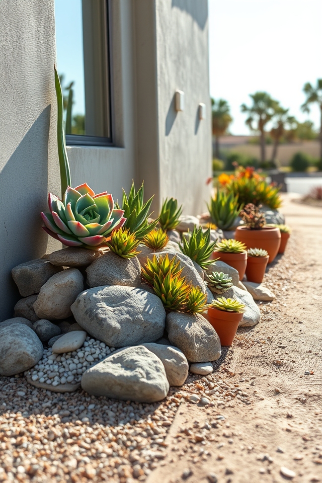 low maintenance succulent displays