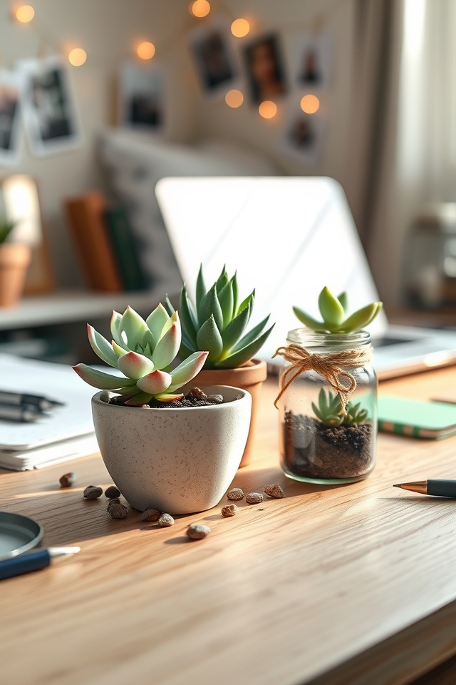 low maintenance succulents for students