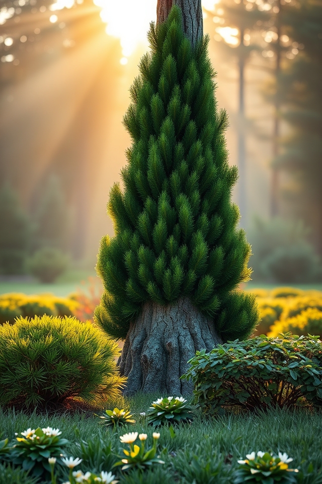 low maintenance year round greenery