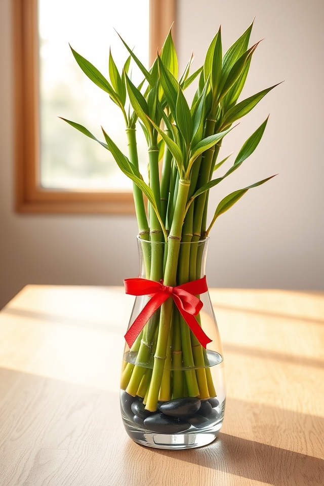 lucky bamboo brings prosperity