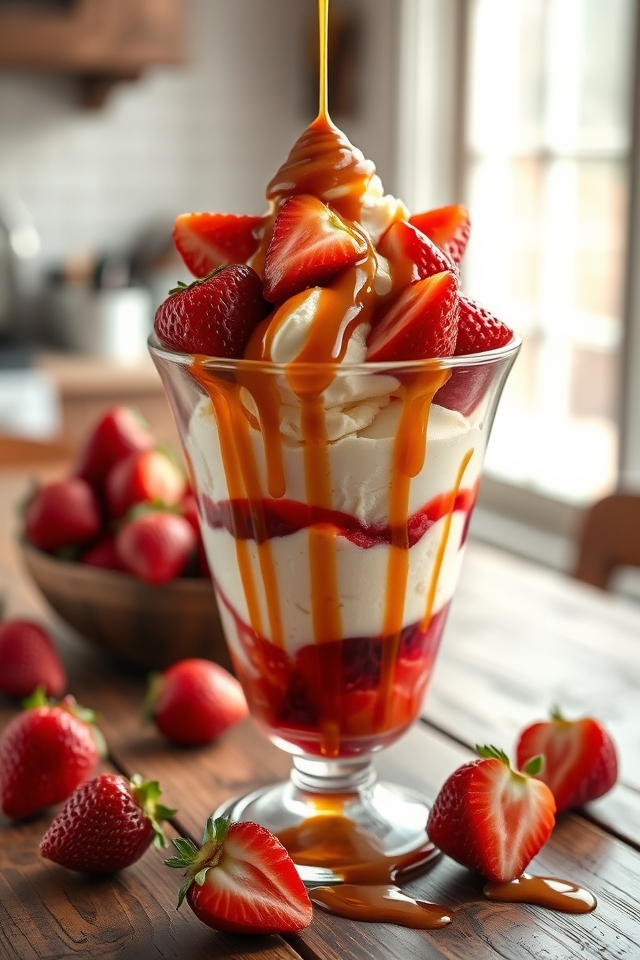 luscious caramel berry blend
