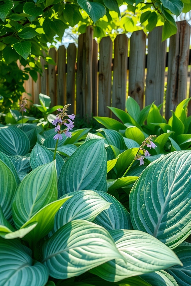 lush low maintenance farmhouse borders