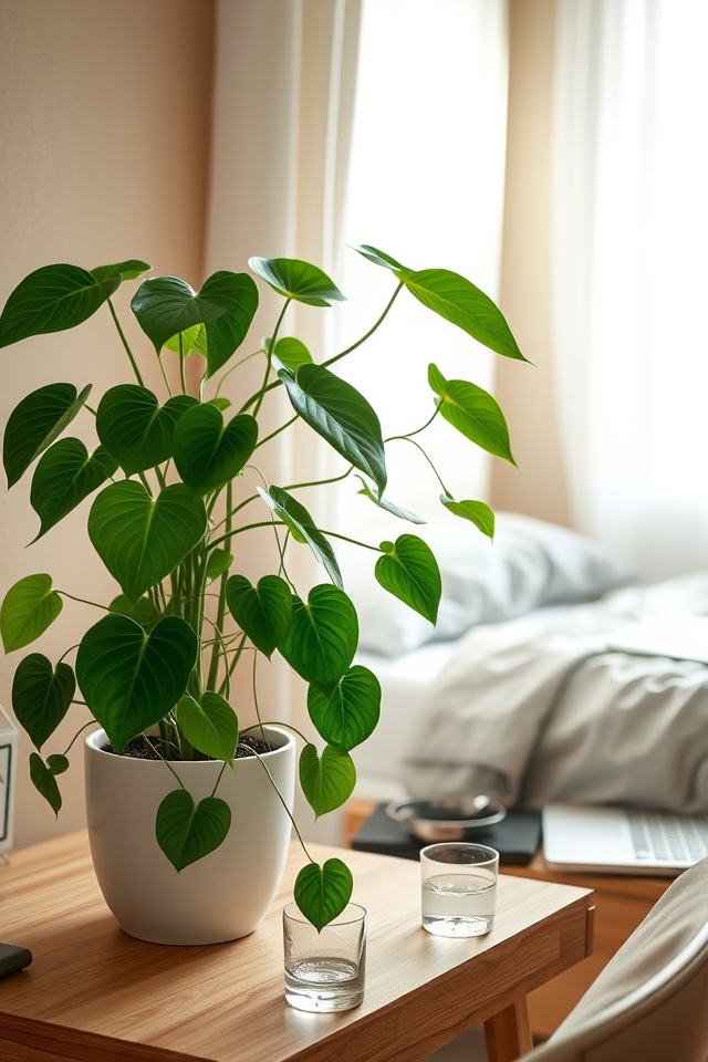 lush philodendrons for dorms